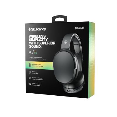 5. SKULLCANDY Hesh Evo S6HVW-N740 Wireless On-Ear Headphones Black