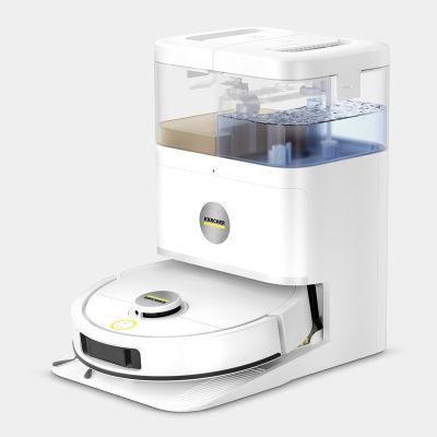 4. Cleaning robot with KARCHER RVM 4 Comfort base