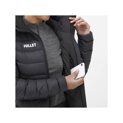 3. MILLET W Kamet Down Hoodie Jacket Black