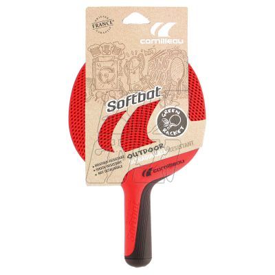 6. Table tennis bats SOFTBAT 454707 red