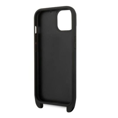 6. Karl Lagerfeld KLHCP14SSTKMK iPhone 14 6.1" black/black hardcase Monogram Ikonik Patch