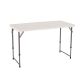19. Folding table 122 cm with adjustable height 4428