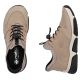 6. Rieker 45963-20 comfortable beige women's shoes
