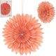 13. 3D DECORATIVE HANGING PAPER STAR 50CM PINK