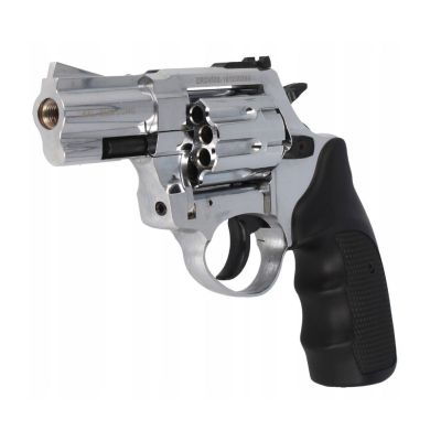 5. ZORAKI R1-K6L BAS blank alarm and signal revolver, 2.5" barrel, cal. .22 Long Blank, flash chrome (R1256MNP-BAS)
