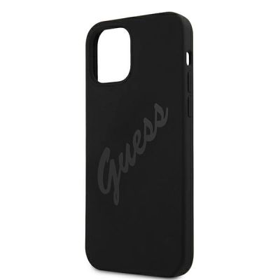 6. Guess GUHCP12LLSVSBK iPhone 12 Pro Max 6.7" black/black hardcase Script Vintage