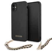 Guess Saffiano Chain case for iPhone 11 6.1" / Xr - black
