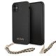 Guess Saffiano Chain case for iPhone 11 6.1" / Xr - black