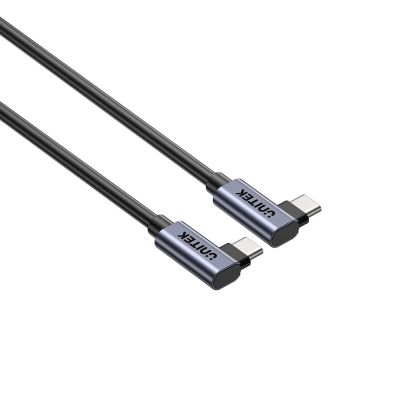 2. UNITEK USB-C CABLE ANGLED 90°/90° PD 100W M/M 1M
