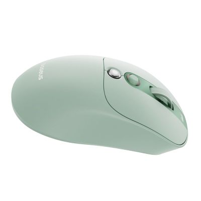 6. Baseus Editor Wireless Computer Mouse with 800mAh Battery and Battery Status Indicator - Green
