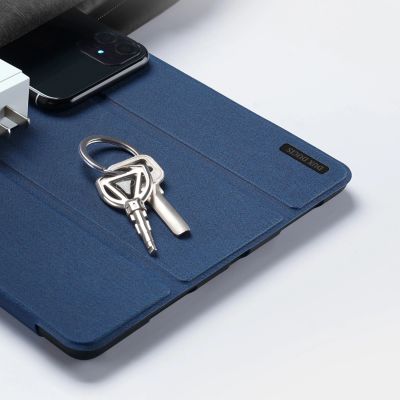 6. Dux Ducis Domo case with flap and smart sleep for Xiaomi Pad 6 / 6 Pro - blue