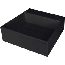 Granite countertop washbasin with space for a tap - with a cover