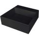 Granite countertop washbasin with space for a tap - with a cover