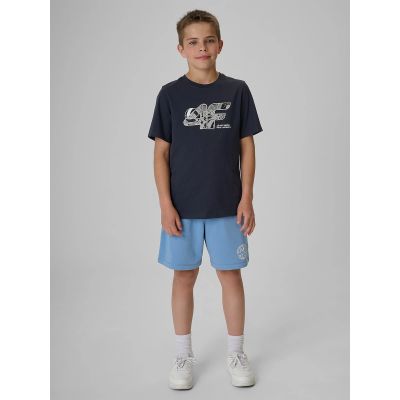 4. Boys' regular-fit graphic T-shirt 4F 4FJRAW26TTSHM4349-22S
