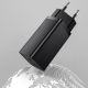 12. Baseus GaN2 Lite fast charger 65W USB / USB Type C Quick Charge 3.0 Power Delivery (gallium nitride) black (CCGAN2L-B01)