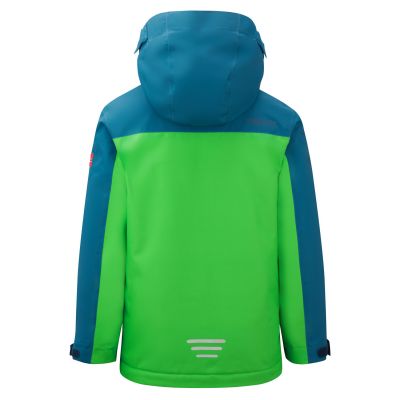 2. Trollkids Kids Holmenkollen Snow Jacket Pro Insulated Children’s Winter Jacket, Green (913-104)