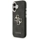 2. Guess 4G Big 4G Classic Logo Case for iPhone 17 - Black and Gold