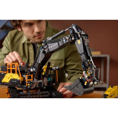 10. LEGO Technic 42215 Volvo EC500 Hybrid Excavator