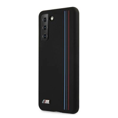 2. BMW Silicone Stripes M Collection Case for Samsung Galaxy S21+ - Black