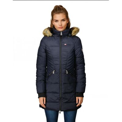 3. Women's PARKA Geographical Norway ABEILLE NAVY DISTRI LADY 2601 DBC NAVY (WY4593F/GN-MARINE)