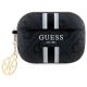 Guess GUAP2P4RPSK AirPods Pro 2 (2022/2023) cover black/black 4G Printed Stripes Charm