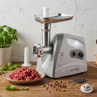 11. Esperanza EKM012E meat grinder (600W; white)