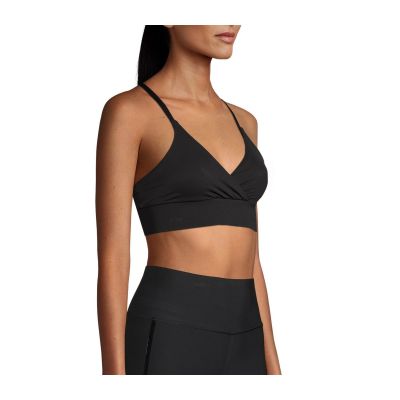 4. CASALL Wrap Sports Bra Black