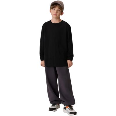 6. Boy's longsleeve t-shirt 4F M459 deep black 4FJWMM00TLONM459 20S
