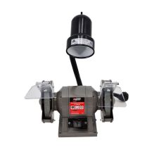 AWTOOLS bench grinder 150mm / 300W with lamp