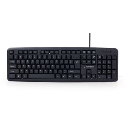 GEMBIRD KB-U-103 Keyboard (USB 2.0; (US); black)