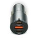 3. EVERACTIVE CAR CHARGER 1X USB QC3.0, 2X USB-C PD 60W BLACK CC-40Q
