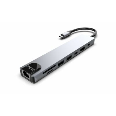 Inca ITPC-7T USB Type-C hubs and concentrators 1000 Mbit/s Aluminum