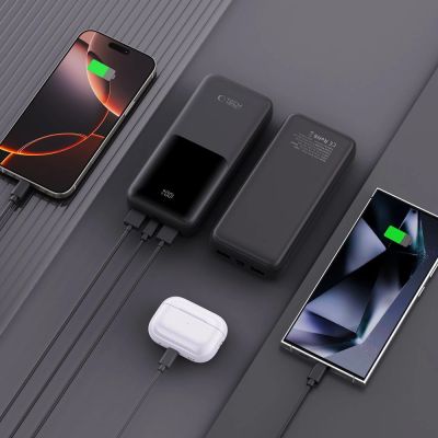 6. Powerbank Tech-Protect PB02 20000mAh 22.5W - black
