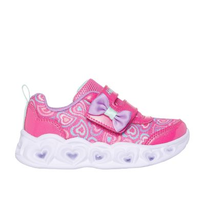 5. Skechers Kids' Casual Shoes HEART LIGHTS BOOGIE LAND 303258N HPMT