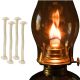 FLAT WICK FOR KEROSENE LAMP AND TORCH 24x1.2x0.6 CM - SET OF 4