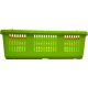 4. OPENWORK PLASTIC BASKET FOR FRUIT AND VEGETABLES WITH HANDLE