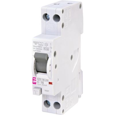 RELAY CURR LEAK 1P+N 16A 30MA KZS-1M-UNI