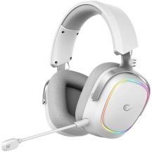 Rampage RETSU Headphones Wireless On-Ear BT 2.4G RGB White