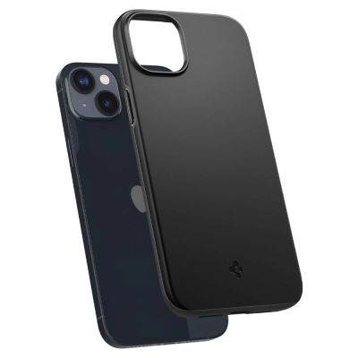 8. Spigen Thin Fit iPhone 14 Plus Case - Black