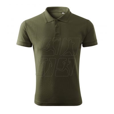 3. Malfini Pique Polo Free M MLI-F0369 polo shirt (military)