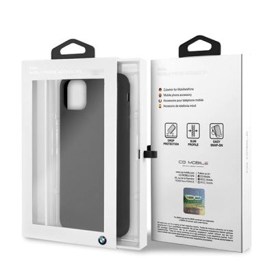 7. BMW Silicone Case for iPhone 11 Pro Max - Black