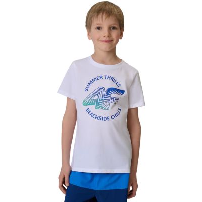 Boy's T-shirt 4F M3284 white 4FJWSS26TTSHM3284 10S