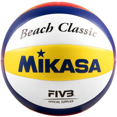 3. Mikasa Beach Classic BV552C-WYBR Beach Volleyball