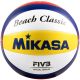 3. Mikasa Beach Classic BV552C-WYBR Beach Volleyball
