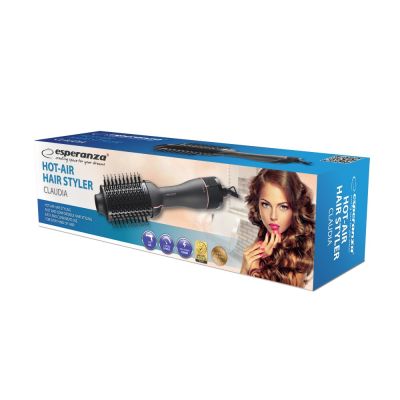 4. ESPERANZA CURING IRON AND HAIR DRYER CLAUDIA EBL015