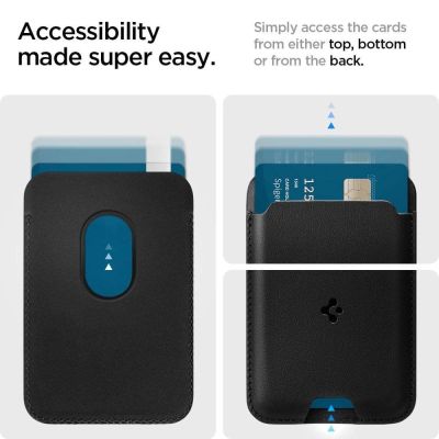 13. Spigen Valentinus Magnetic Wallet with MagSafe - Black