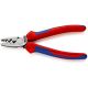4. Knipex 97 72 180 Cable Crimping Tool Pocket Knife Blue, Red, Silver