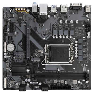 4. GIGABYTE B760M E Intel B760 LGA 1700 micro ATX motherboard