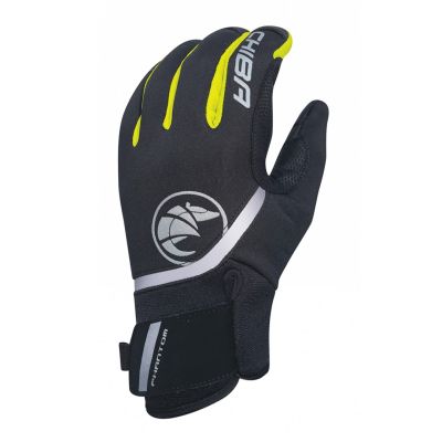 CHIBA PHANTOM Gloves Black and Yellow M