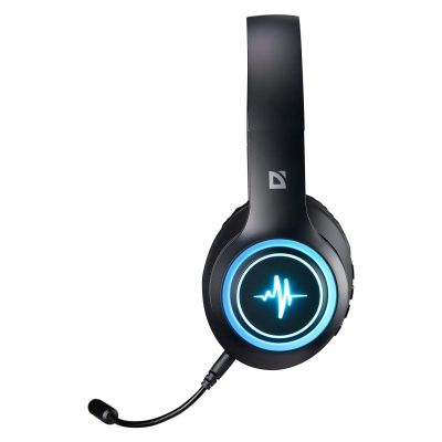 5. Defender Bluetooth Freemotion Headphones B571 Black LED